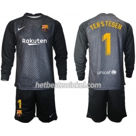 FC Barcelona Doelman TER Stegen 1 Tenue M004 2020/21 - LS (+ Korte broeken)